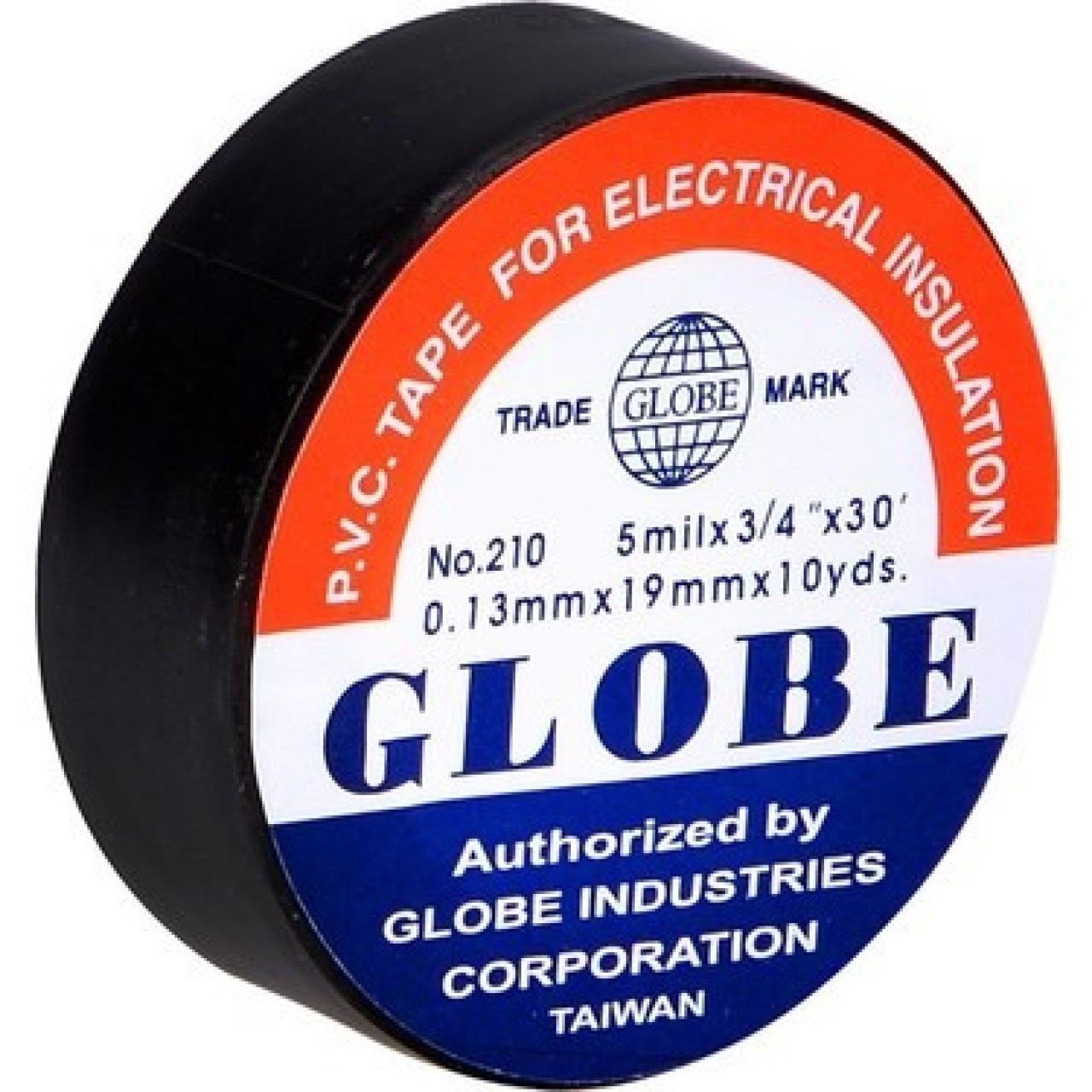 0,13X19X10YRDS İZOLE BANT GLOBE SİYAH