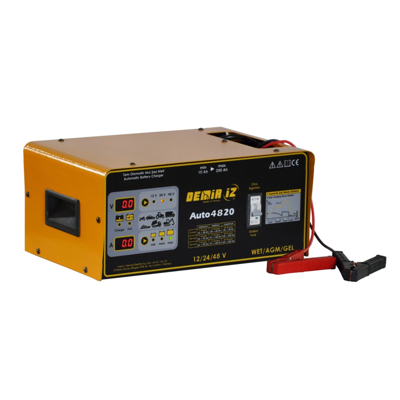 48V-20A TRİSTÖR KONT.OTOMATİK AKÜ ŞARJ CİHAZI