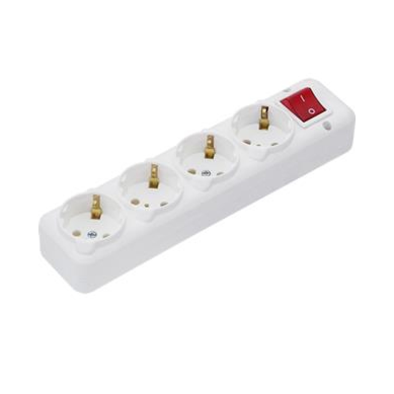 4LÜ ANAHTARLI TOPRAKLI PRİZ KLEMENSLİ