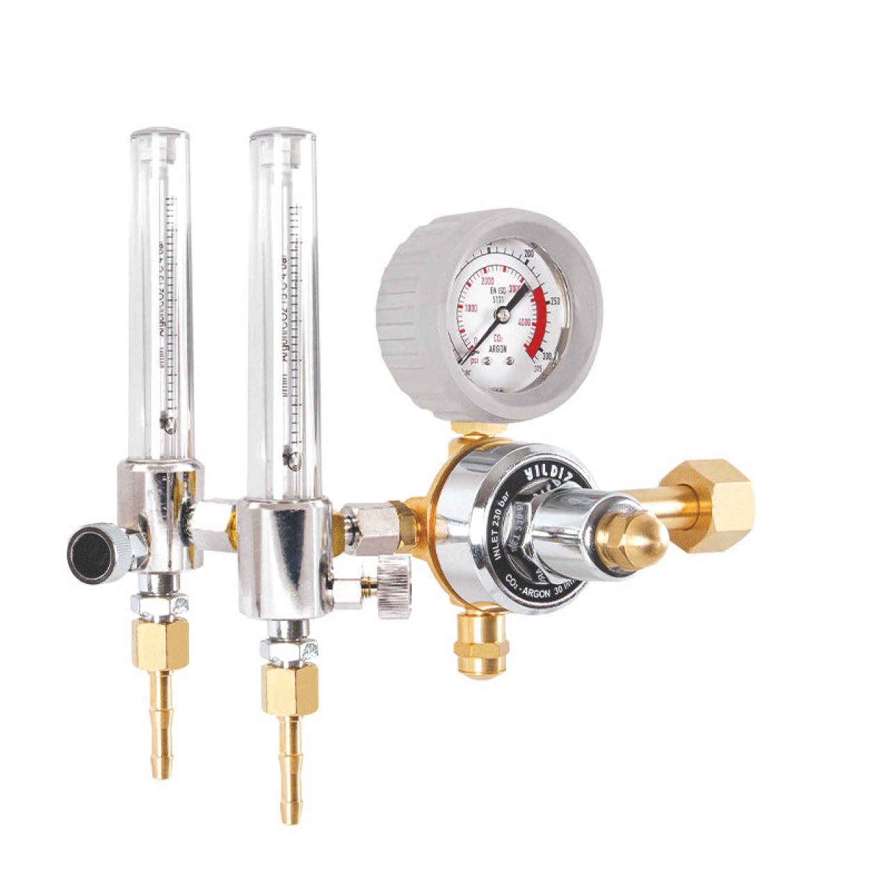 BASINÇ DÜŞÜRÜCÜ CO2 ÇİFT FLOWMETRELİ