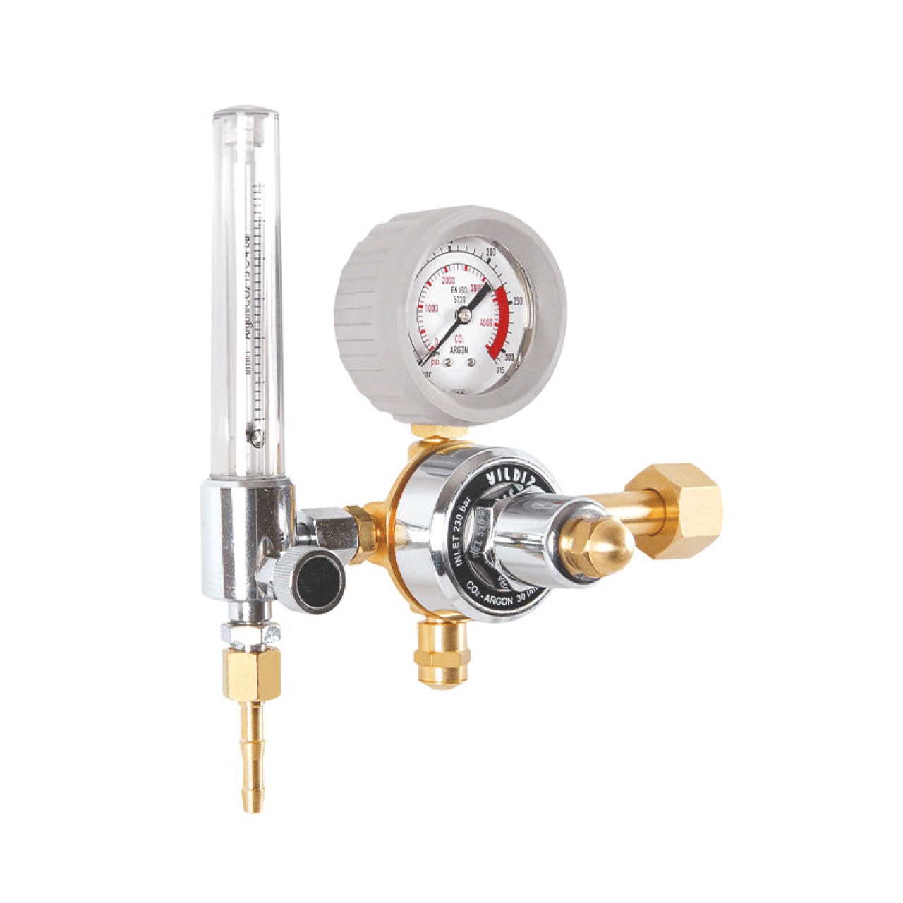 BASINÇ DÜŞÜRÜCÜ CO2 FLOWMETRELİ