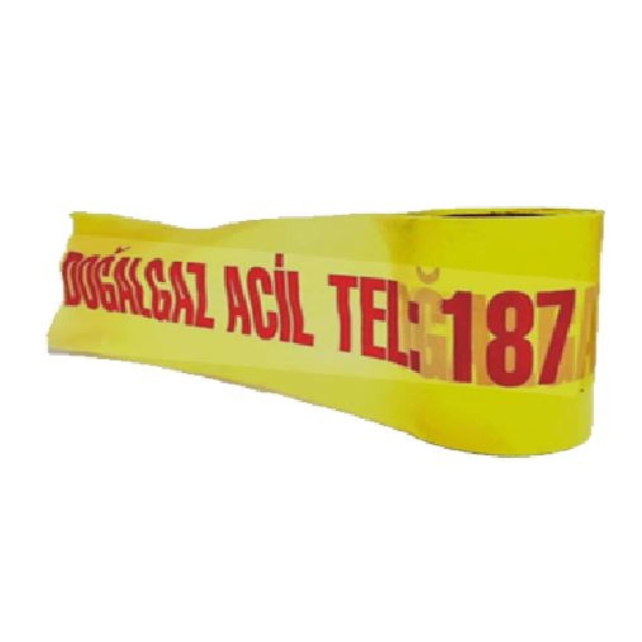 DOĞALGAZ İKAZ BANDI 20CM
