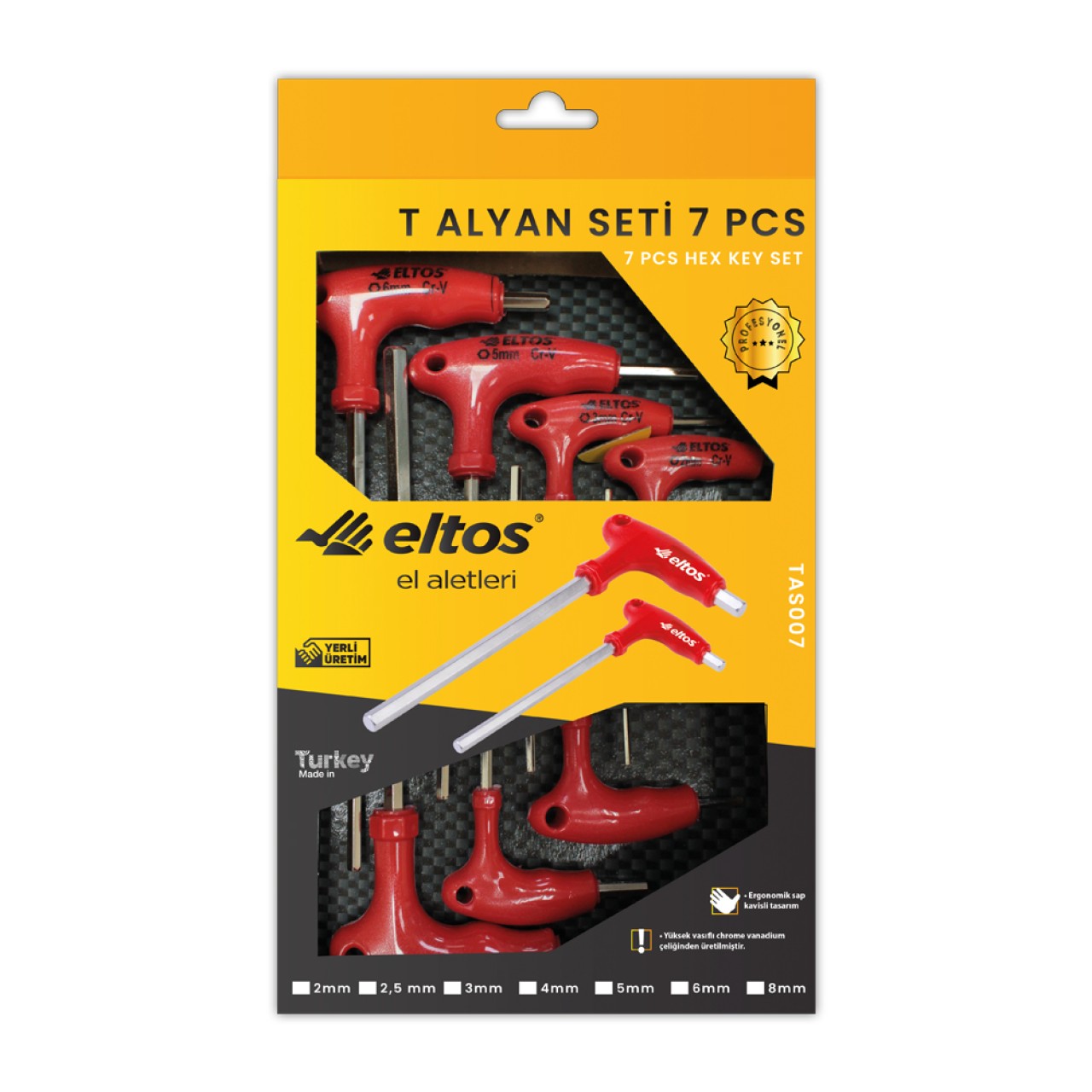 ELTOS T ALYAN SETİ 7'Lİ