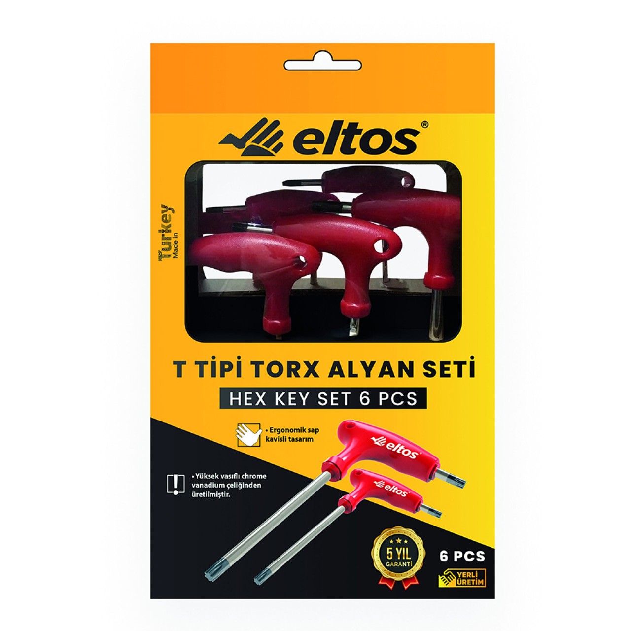 ELTOS T ALYAN SETİ TORKS 6LI