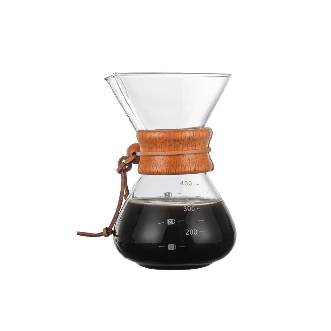 FİLTRE KAHVE CAM SET 400ML