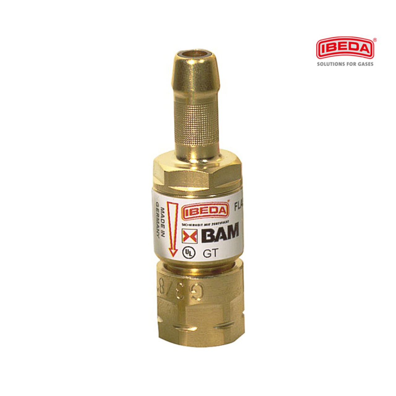 GT 6,3MM G1/4 RH OKSİJEN ALEV EMN.VALFİ