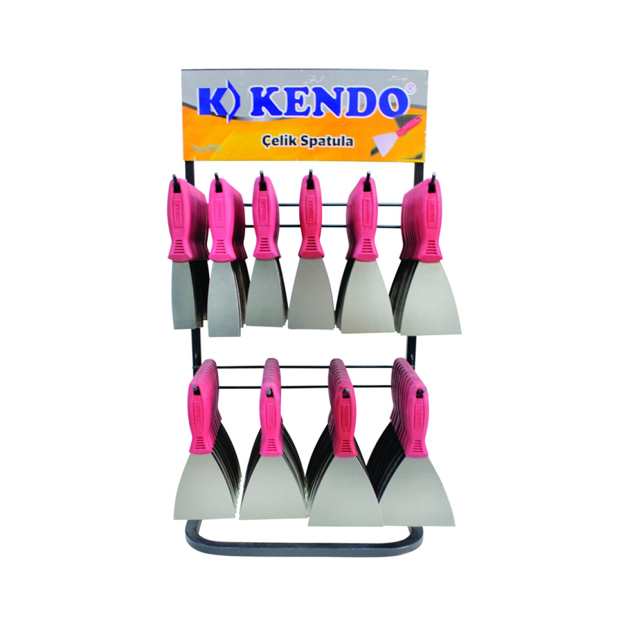 KENDO SPATULA SETİ STANDLI 120AD.