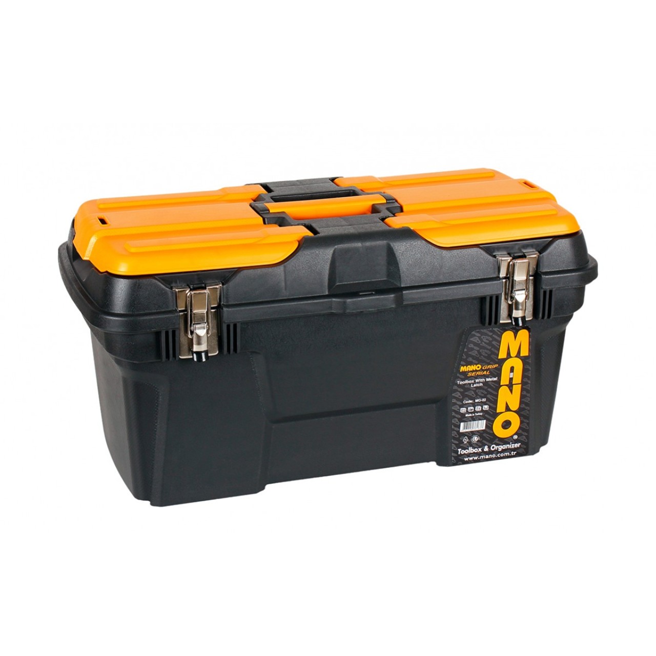 MANO GRİP METAL KİLİTLİ TAKIM ÇANTASI 22'' MG22