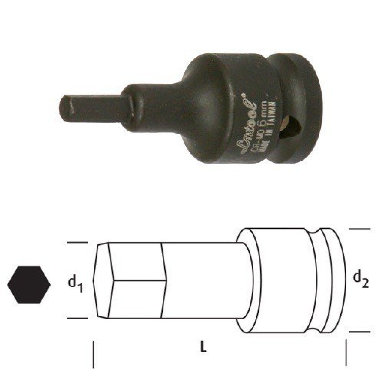 OSAKA 1/2'' ALLEN LOKMA 4MM