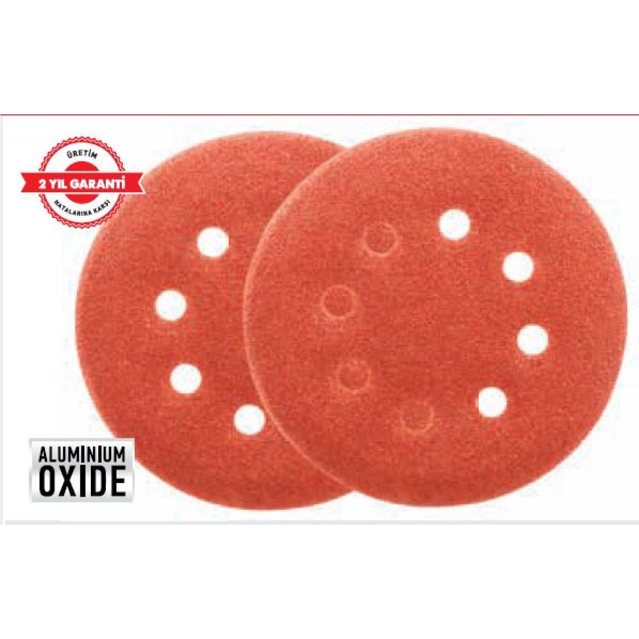 TOMAX CIRTLI ZIMPARA 125MM 8 DELİKLİ 150 KUM NK