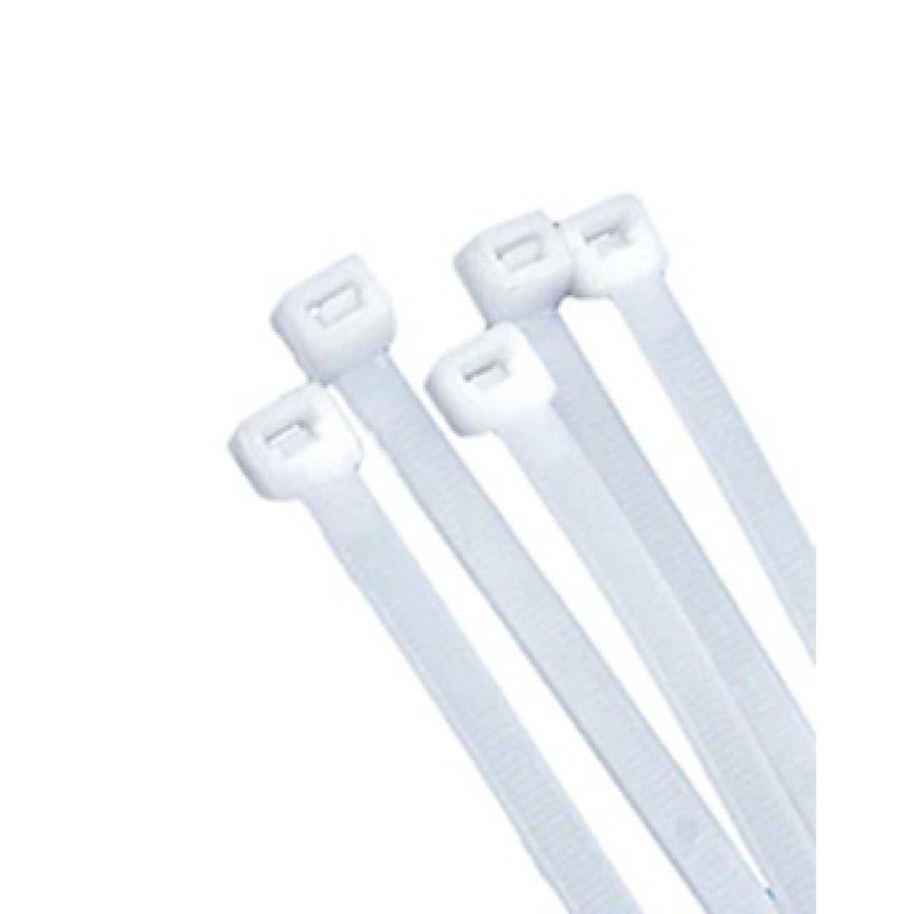 TOMAX PLAS.KİLİTLİ KELEPÇE 5X250MM BEYAZ